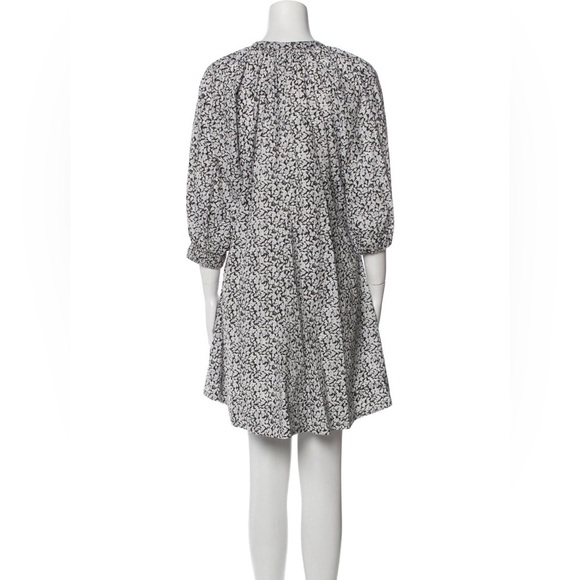 APIECE APART Cobano Mini Dress, Fauna Black, Medium - Picture 4 of 9